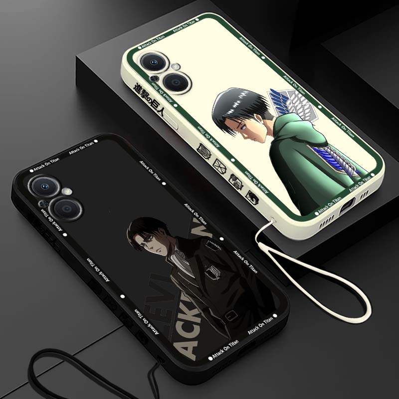 Oppo A78 - Coque de luxe Attack On Titan