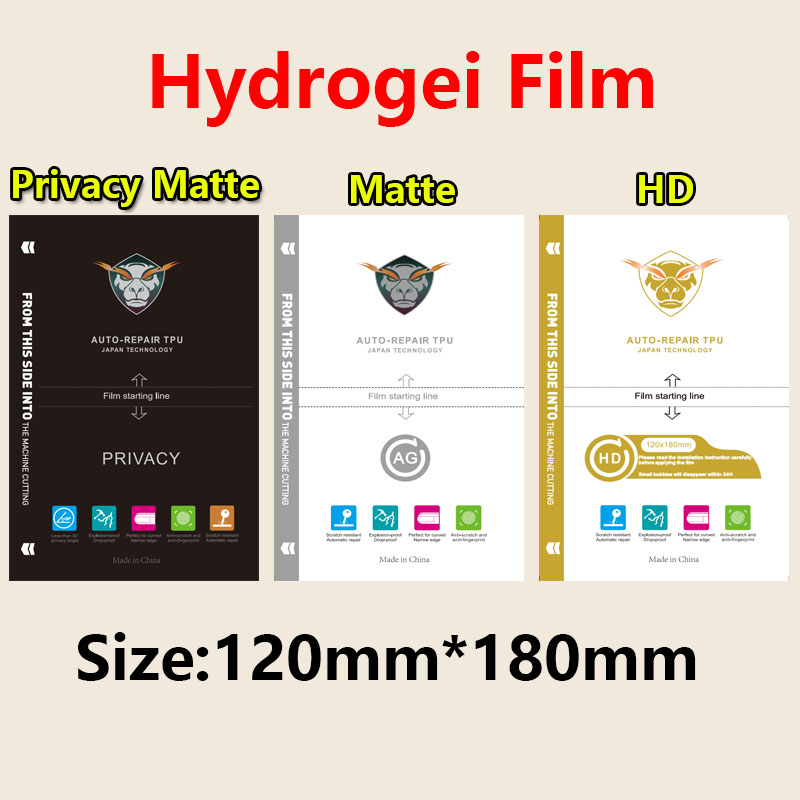 Flexible Tpu Film - Film Hydrogel Flexible de Protection givrée