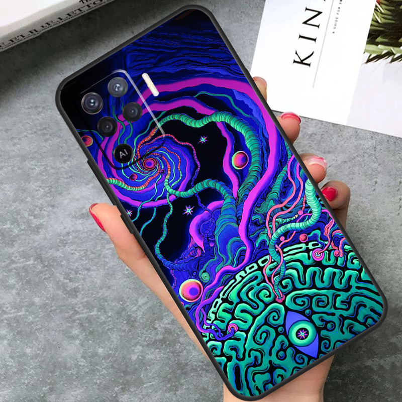 Étui d'art psychédélique Hippi - Oppo A78 avis et prix