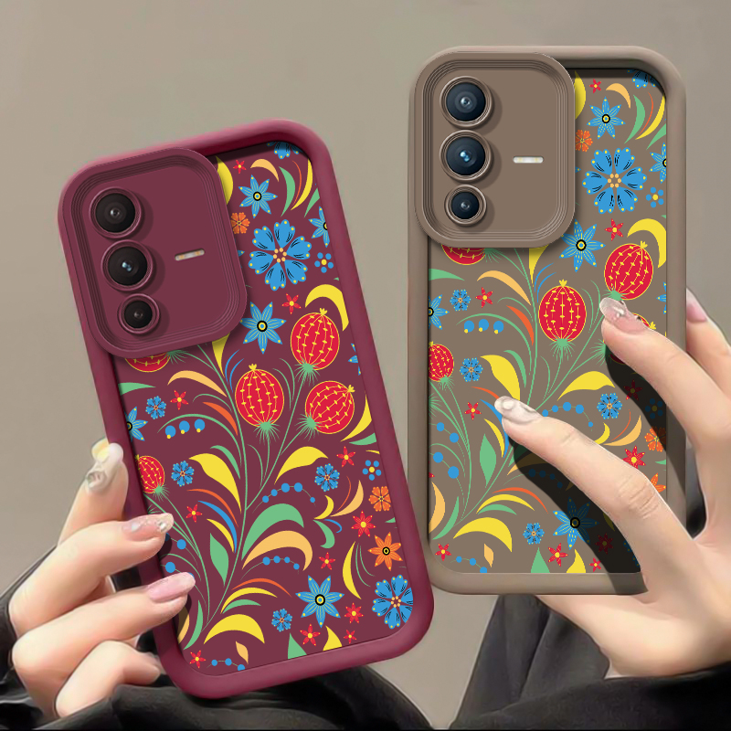 Coque de téléphone à fleurs, é - Vivo V40 avis et prix